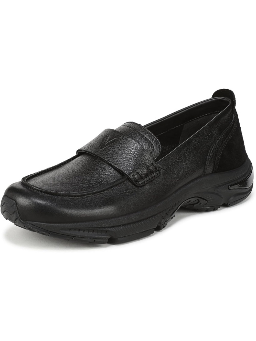 Vionic women’s Walk Roam black black loafer NEW 7